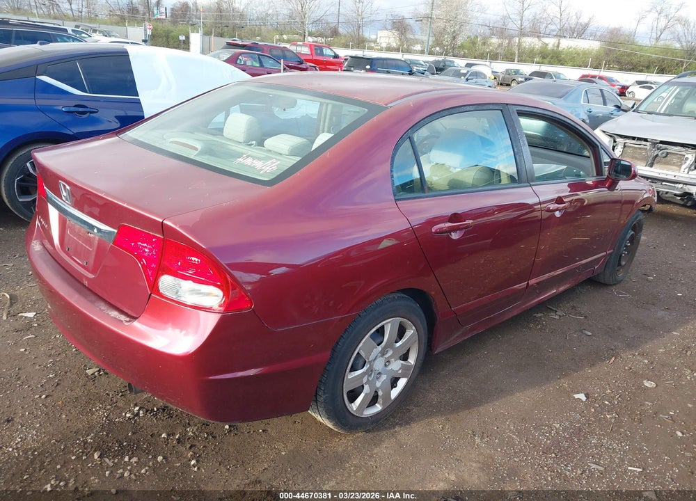 2010 HONDA CIVIC LX VIN: 19XFA1F53AE012216