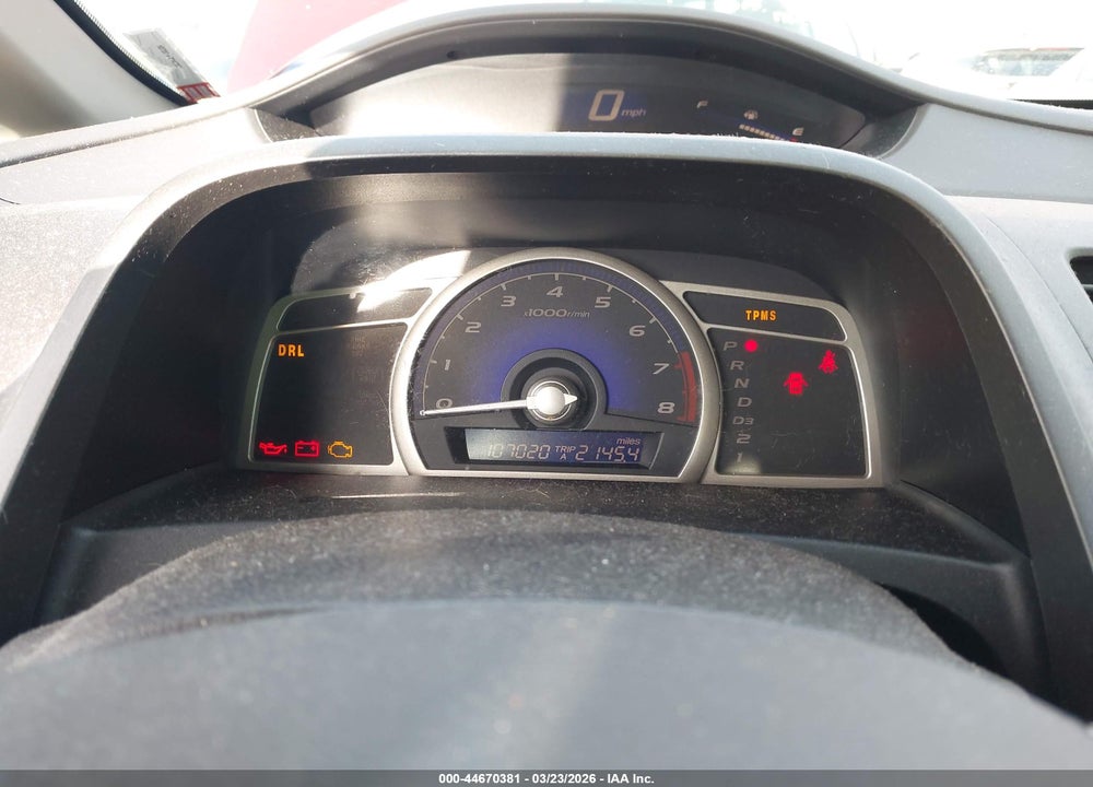 2010 HONDA CIVIC LX VIN: 19XFA1F53AE012216
