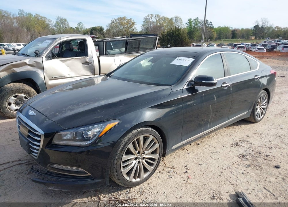 2015 HYUNDAI GENESIS 5.0 VIN: KMHGN4JF0FU049223