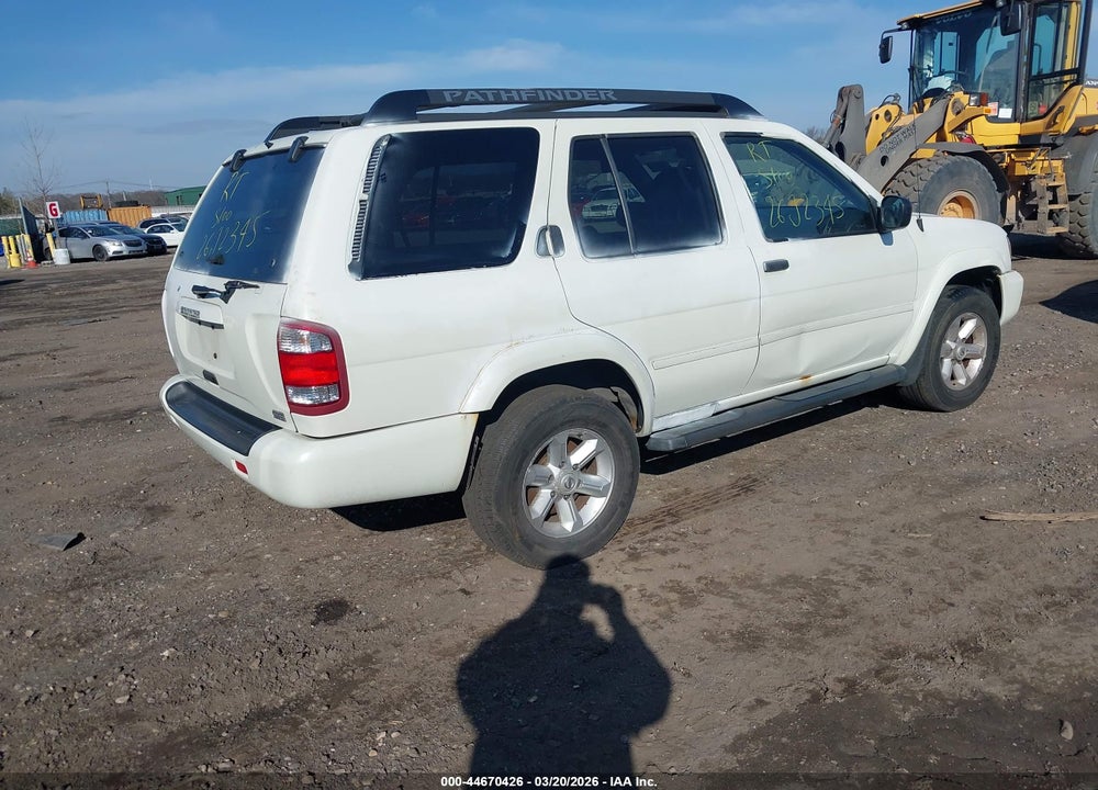 2004 NISSAN PATHFINDER SE VIN: JN8DR09Y64W907309