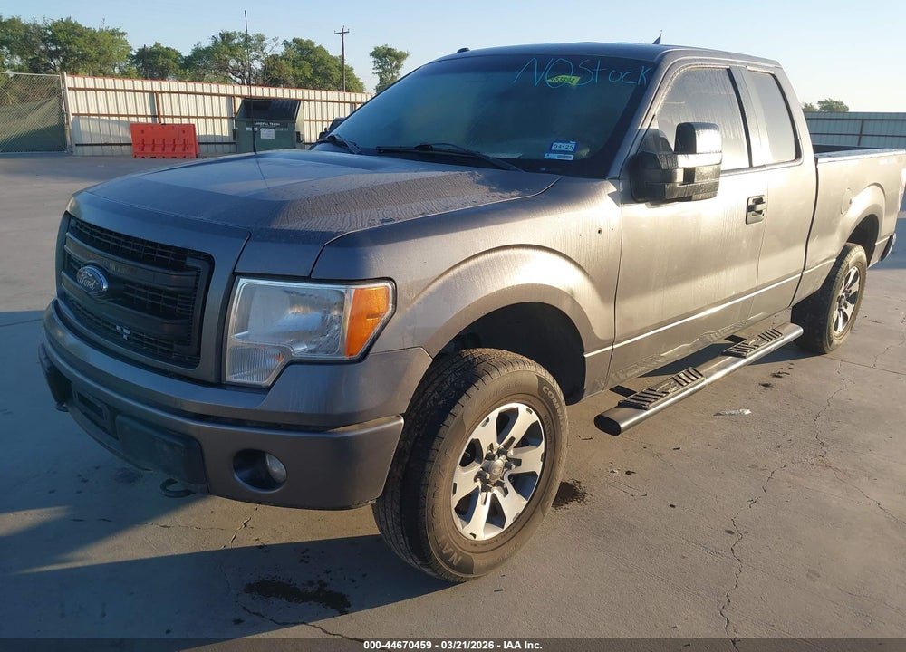 2013 FORD F-150 STX VIN: 1FTFX1EFXDFB37474