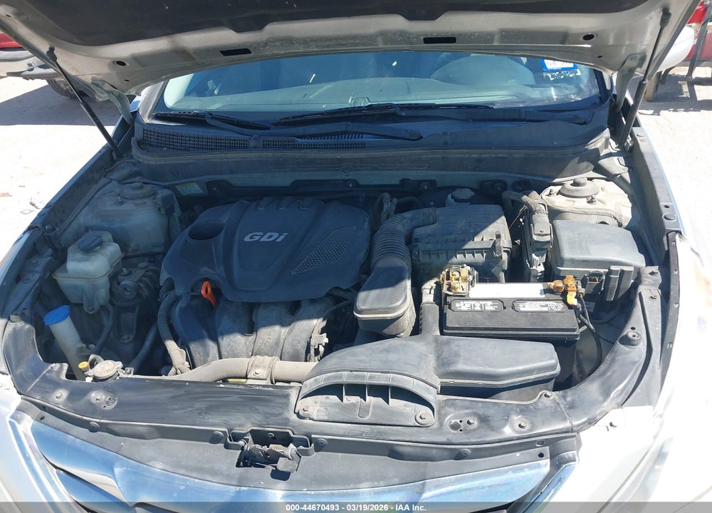 2013 HYUNDAI SONATA GLS VIN: 5NPEB4AC7DH789398