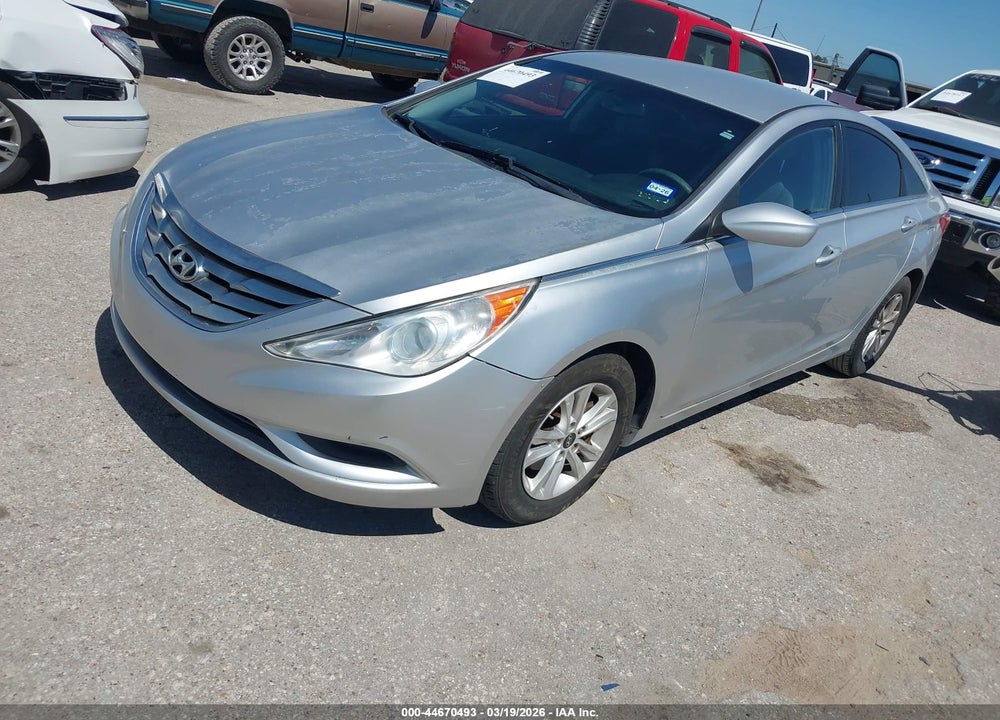 2013 HYUNDAI SONATA GLS VIN: 5NPEB4AC7DH789398