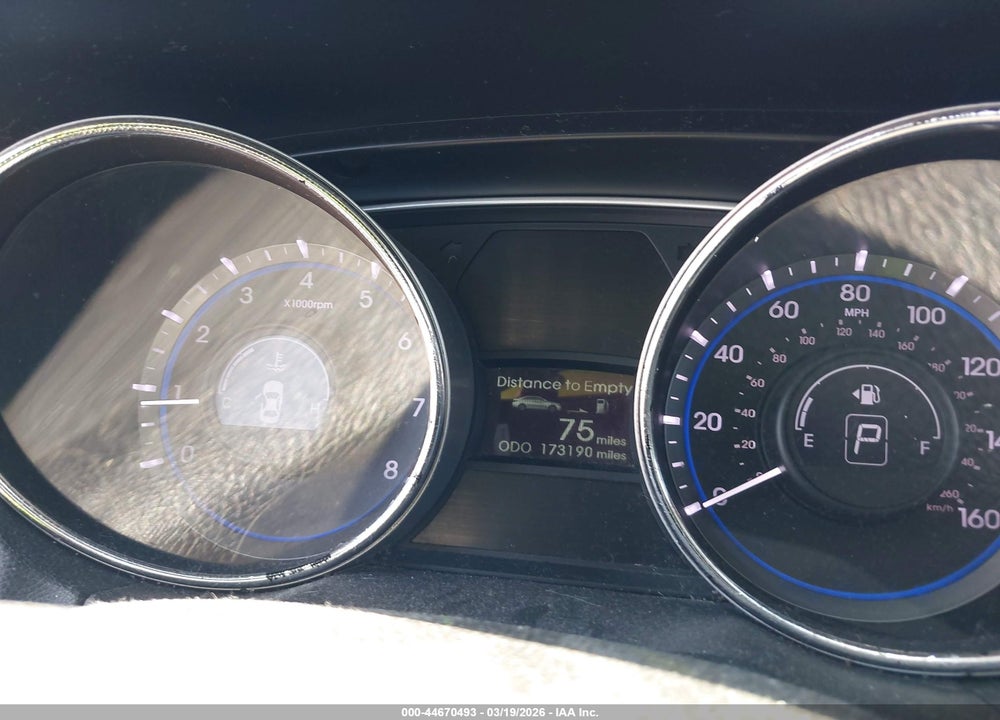 2013 HYUNDAI SONATA GLS VIN: 5NPEB4AC7DH789398