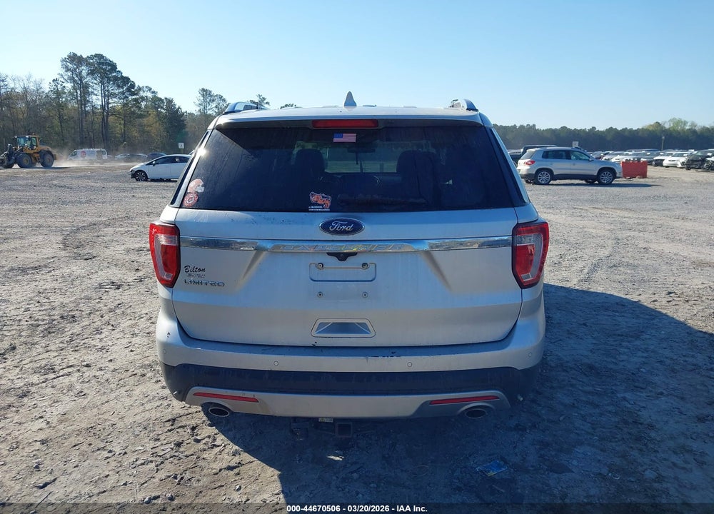 2017 FORD EXPLORER LIMITED VIN: 1FM5K7F83HGC37943