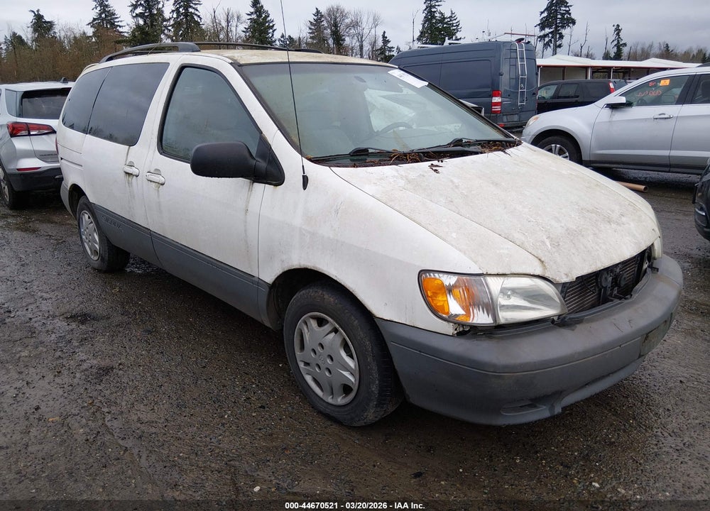 2003 TOYOTA SIENNA LE VIN: 4T3ZF13C83U549575