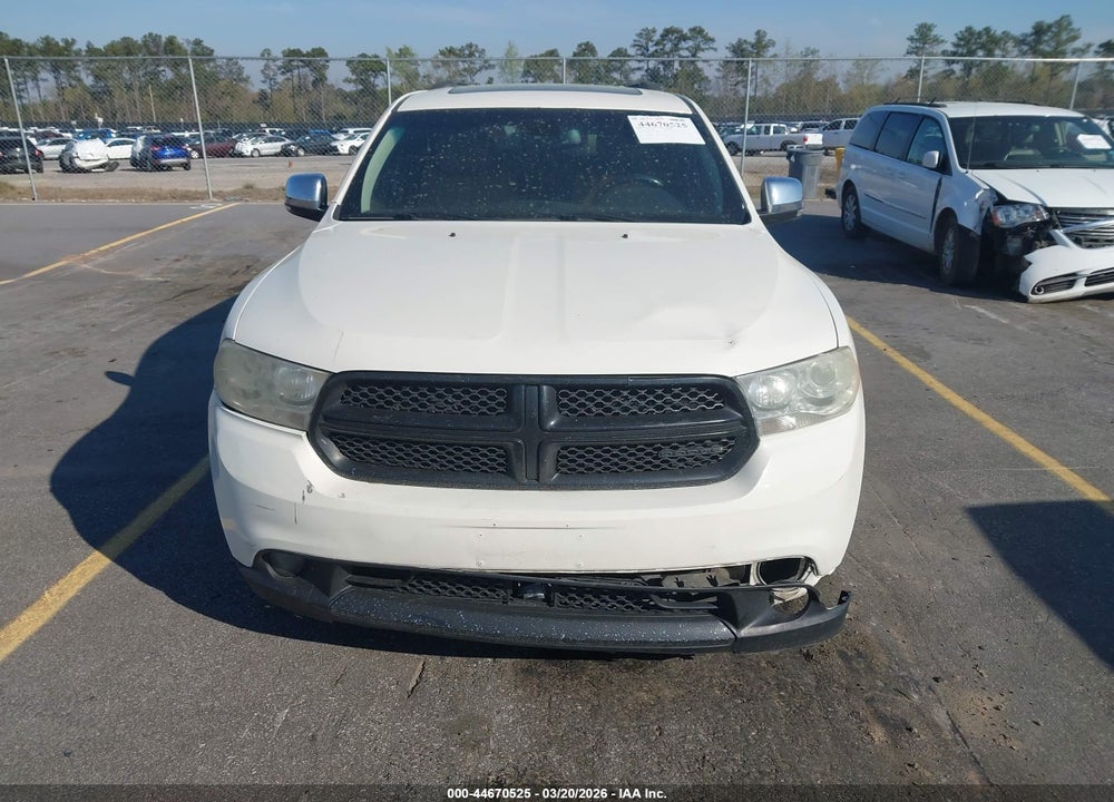 2011 DODGE DURANGO CITADEL VIN: 1D4RE5GG9BC695866