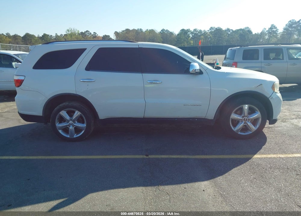 2011 DODGE DURANGO CITADEL VIN: 1D4RE5GG9BC695866