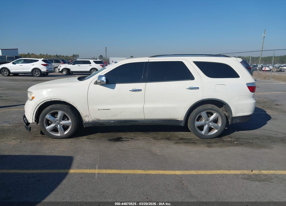 2011 DODGE DURANGO CITADEL VIN: 1D4RE5GG9BC695866
