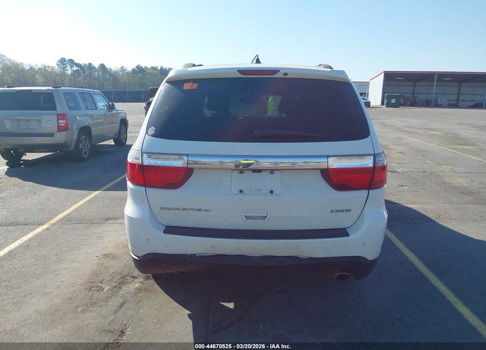 2011 DODGE DURANGO CITADEL VIN: 1D4RE5GG9BC695866