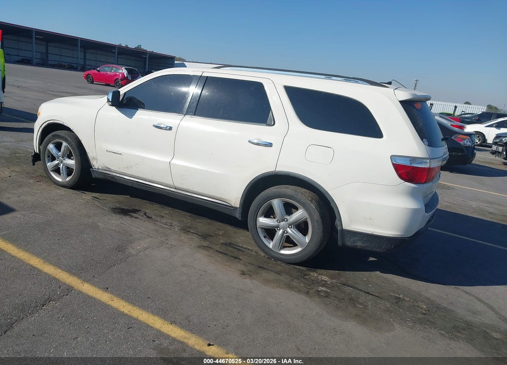2011 DODGE DURANGO CITADEL VIN: 1D4RE5GG9BC695866