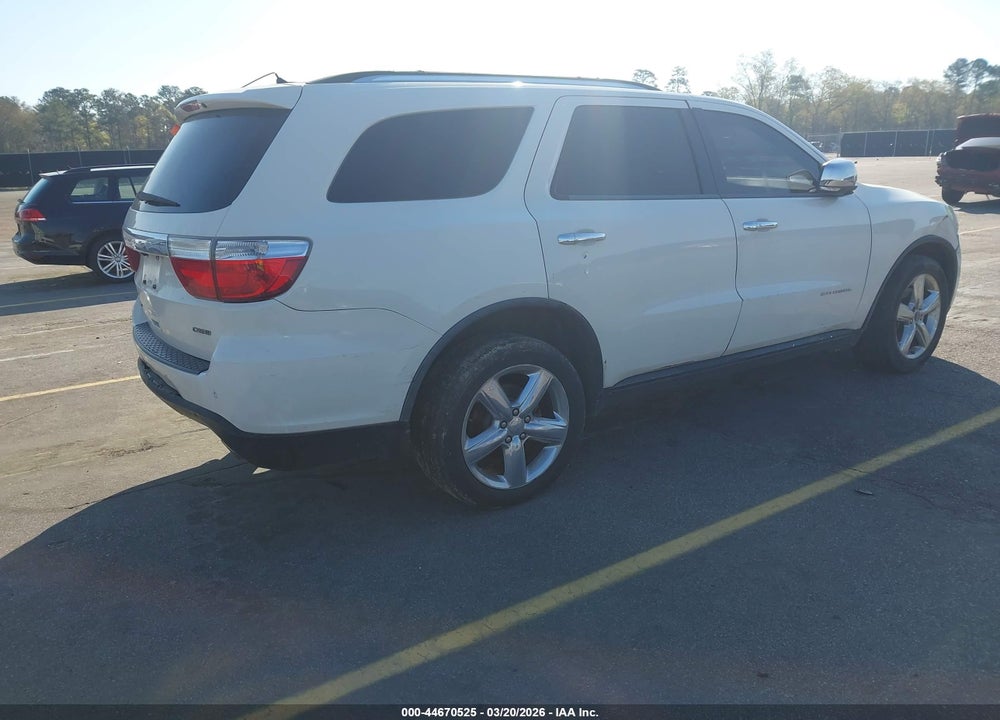 2011 DODGE DURANGO CITADEL VIN: 1D4RE5GG9BC695866