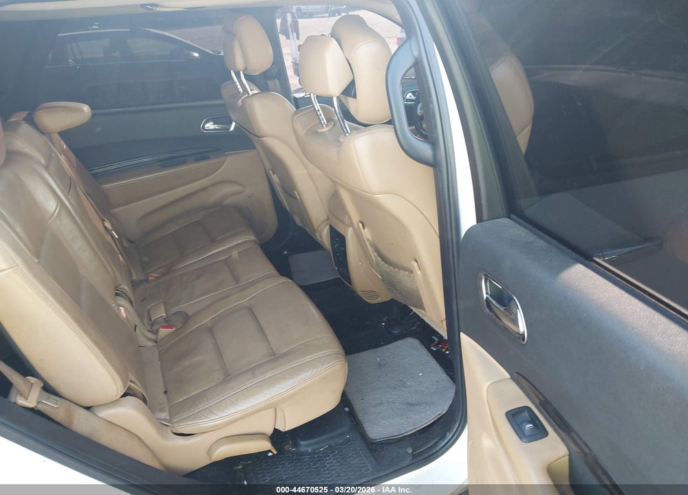 2011 DODGE DURANGO CITADEL VIN: 1D4RE5GG9BC695866