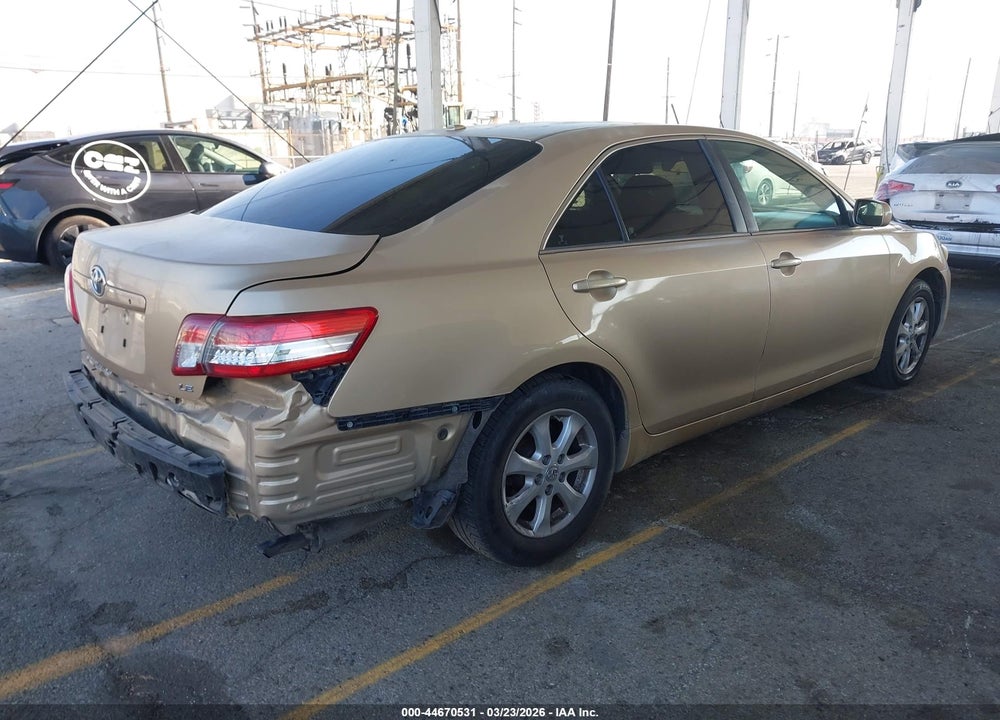 2011 TOYOTA CAMRY LE VIN: 4T1BF3EK0BU710980