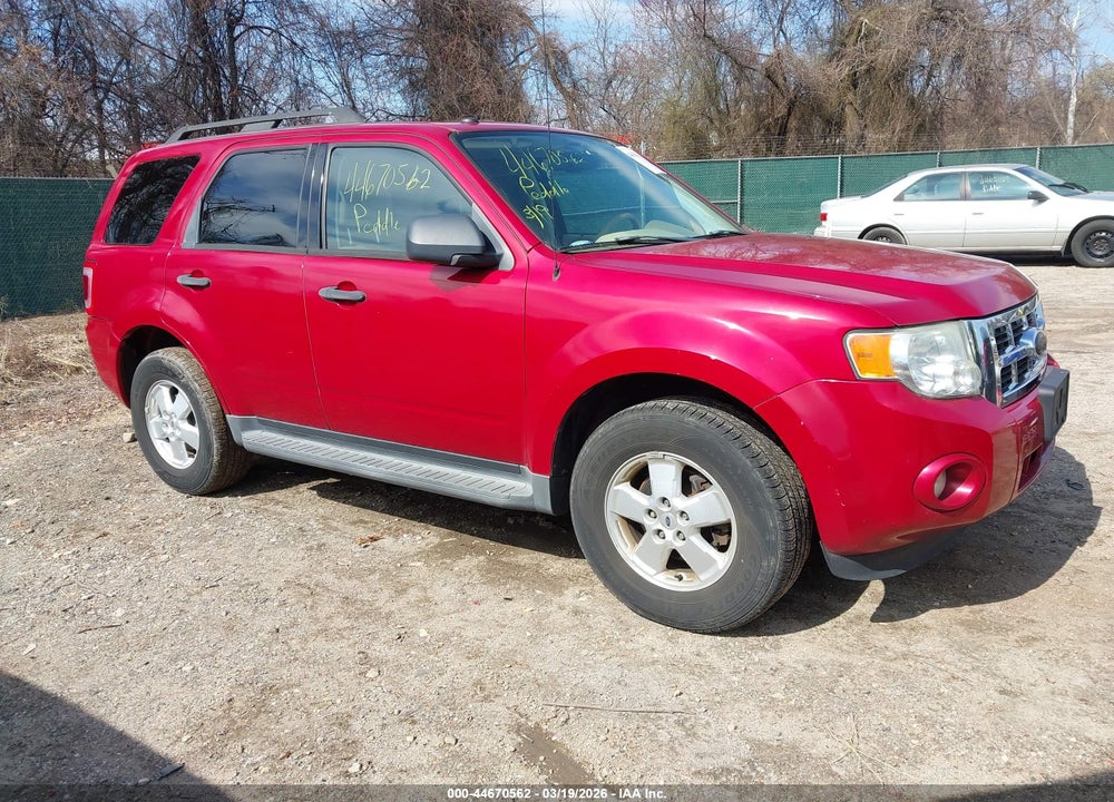 2010 FORD ESCAPE XLT VIN: 1FMCU0D77AKC62155