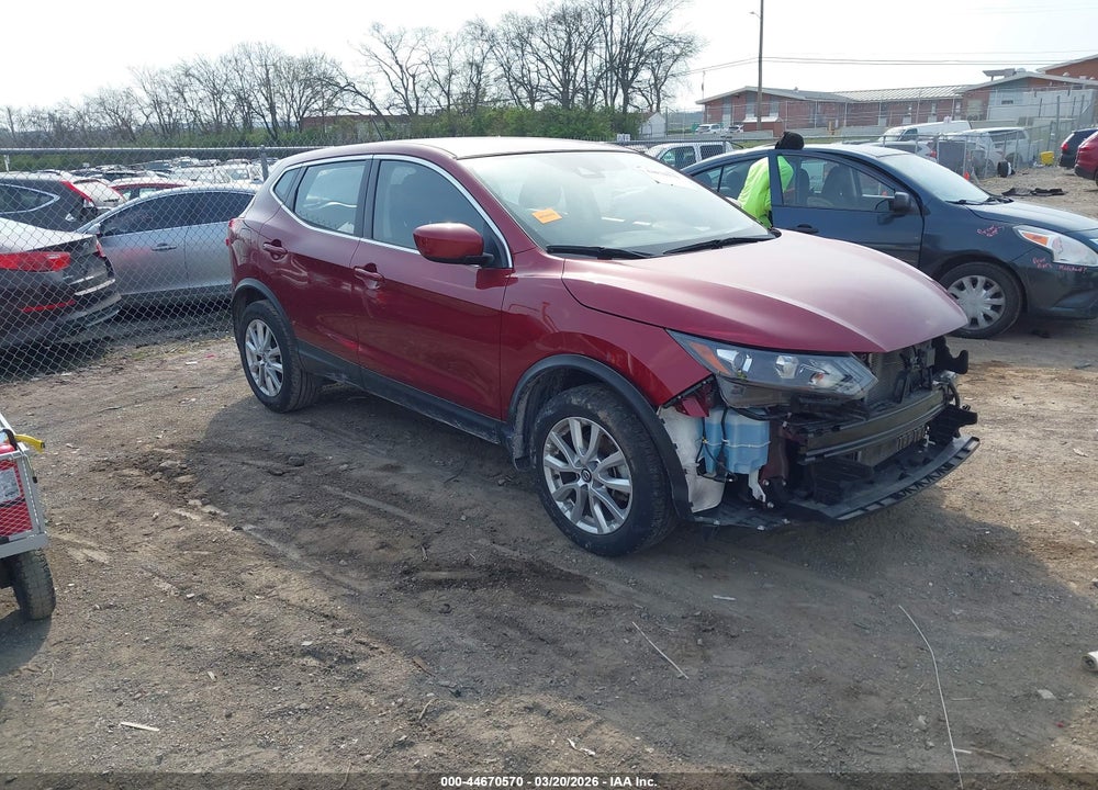 2021 NISSAN ROGUE SPORT S FWD XTRONIC CVT VIN: JN1BJ1AV3MW321350