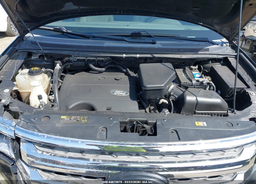 2013 FORD EDGE SEL VIN: 2FMDK3JC0DBC37772