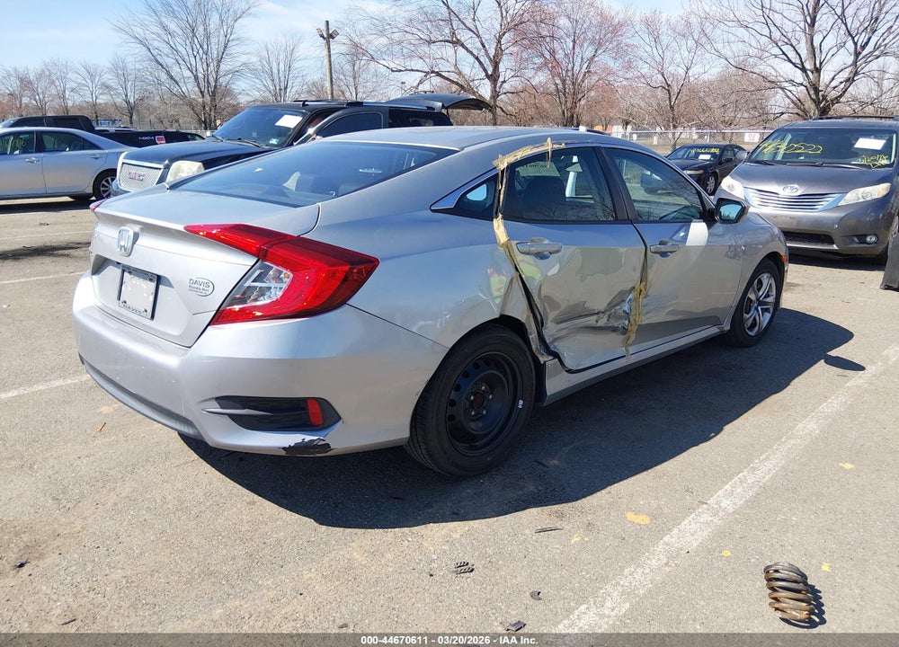 2016 HONDA CIVIC LX VIN: 19XFC2F56GE206005