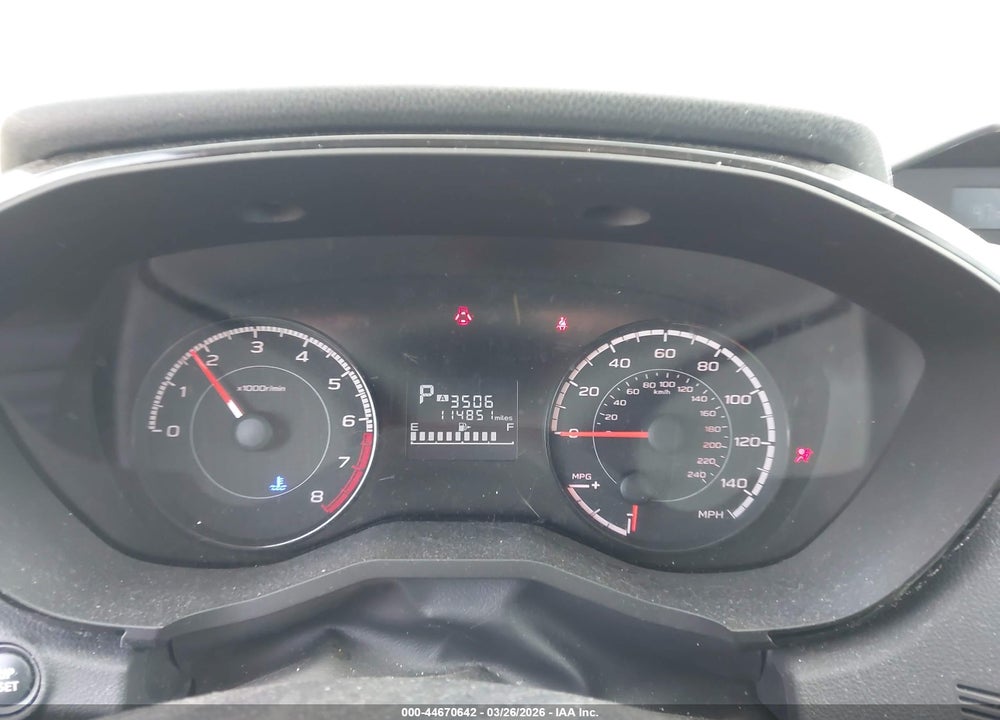 2018 SUBARU IMPREZA 2.0I VIN: 4S3GKAA64J3615006