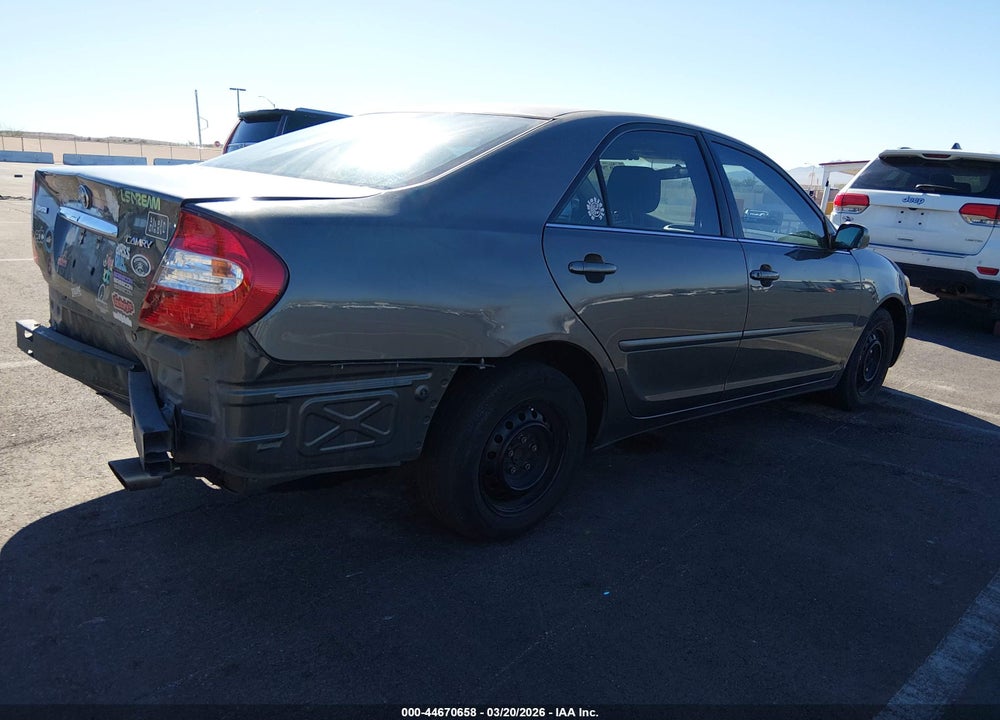 2004 TOYOTA CAMRY STD VIN: 4T1BE32K04U908341