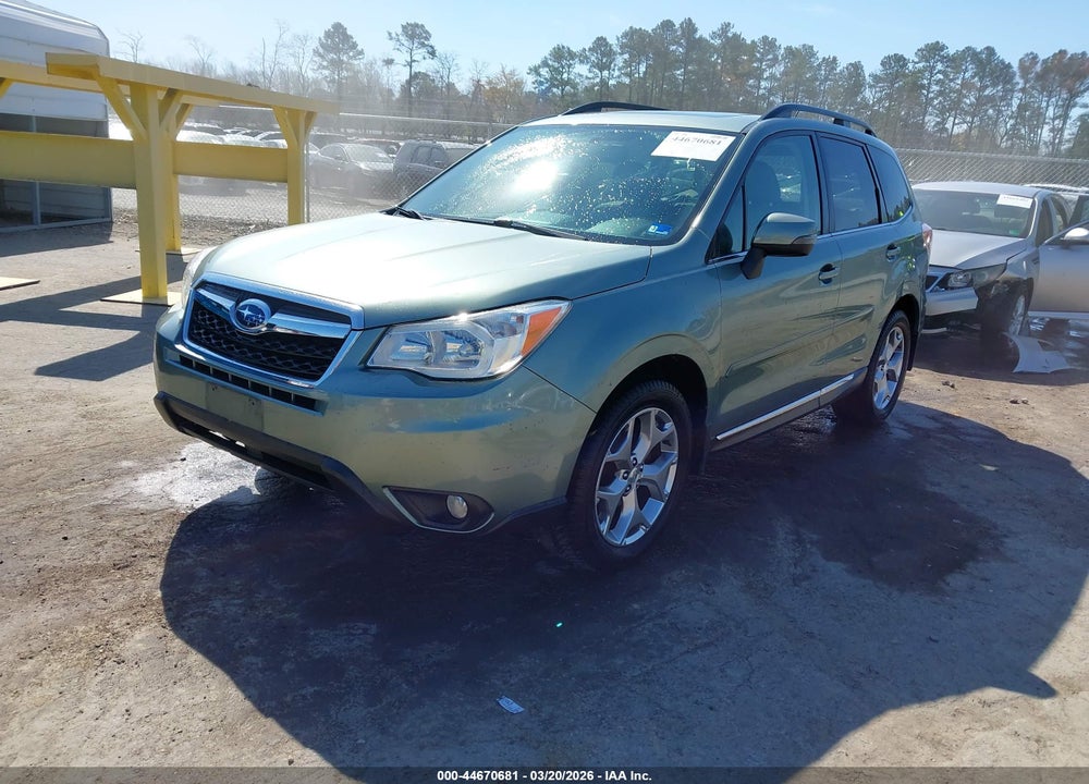 2015 SUBARU FORESTER 2.5I TOURING VIN: JF2SJAUC3FH479560