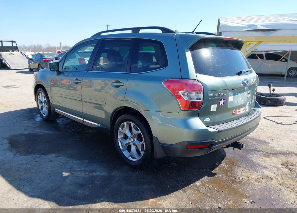 2015 SUBARU FORESTER 2.5I TOURING VIN: JF2SJAUC3FH479560