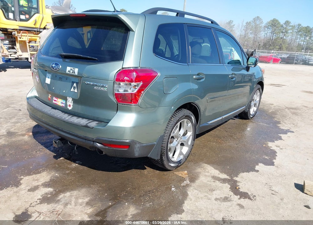 2015 SUBARU FORESTER 2.5I TOURING VIN: JF2SJAUC3FH479560