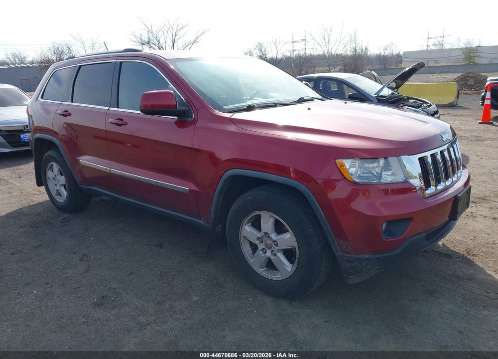 2012 JEEP GRAND CHEROKEE LAREDO VIN: 1C4RJFAG4CC135889