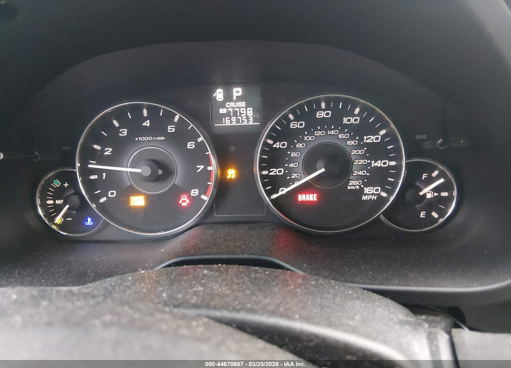 2011 SUBARU OUTBACK 3.6R LIMITED VIN: 4S4BRDLC2B2347442