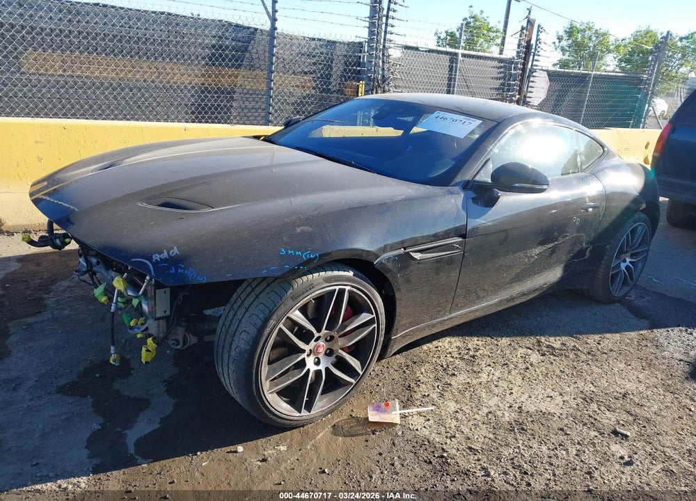 2022 JAGUAR F-TYPE P450 RWD AUTOMATIC VIN: SAJDD1EE3NCK79161