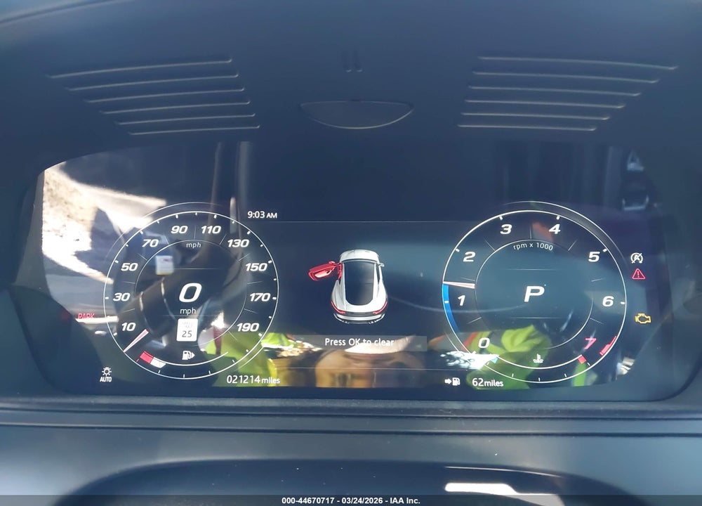 2022 JAGUAR F-TYPE P450 RWD AUTOMATIC VIN: SAJDD1EE3NCK79161