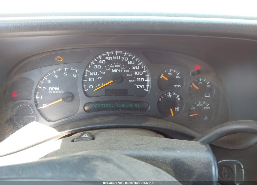 2004 CHEVROLET SILVERADO 1500 WORK TRUCK VIN: 1GCEC19X94Z301239