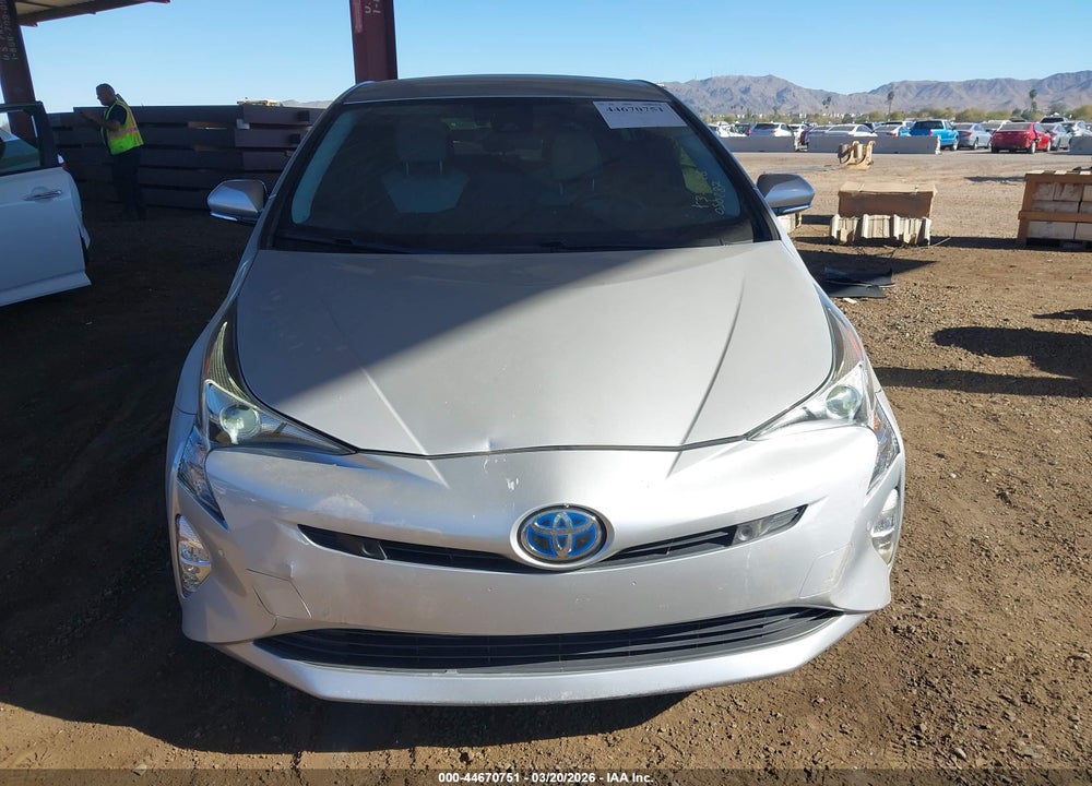 2017 TOYOTA PRIUS THREE TOURING VIN: JTDKARFUXH3050287