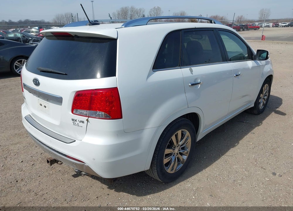 2012 KIA SORENTO SX V6 VIN: 5XYKW4A28CG231564
