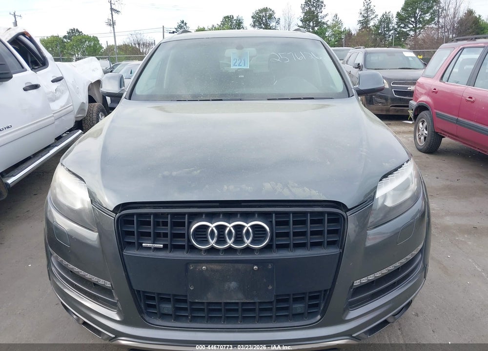 2015 AUDI Q7 3.0T PREMIUM VIN: WA1LGAFE8FD005928