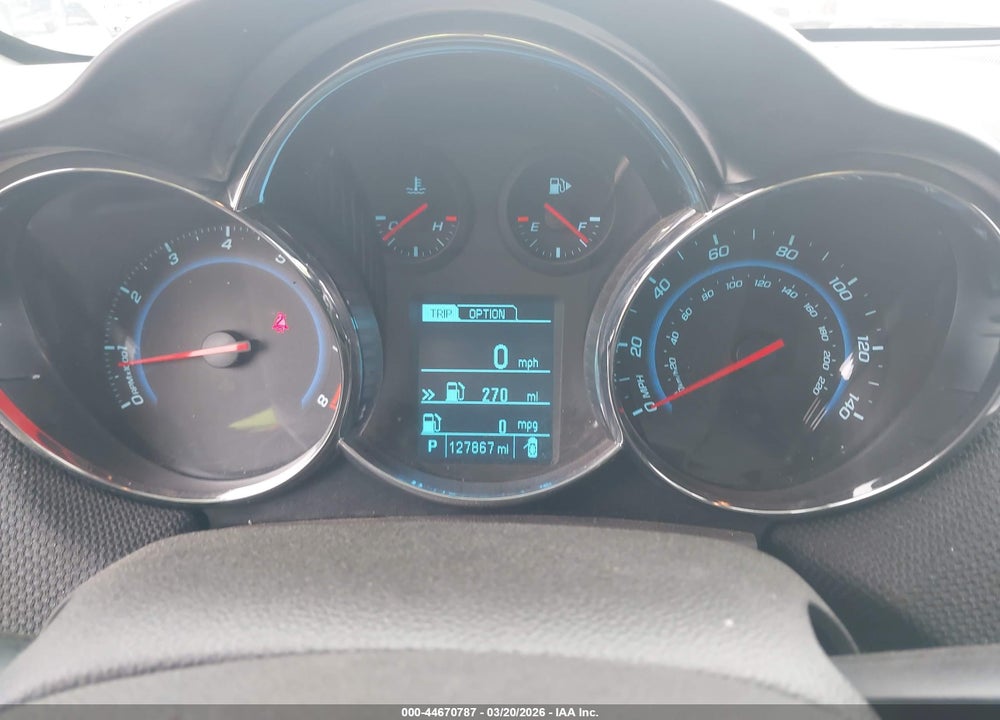 2014 CHEVROLET CRUZE 1LT AUTO VIN: 1G1PC5SB0E7140011