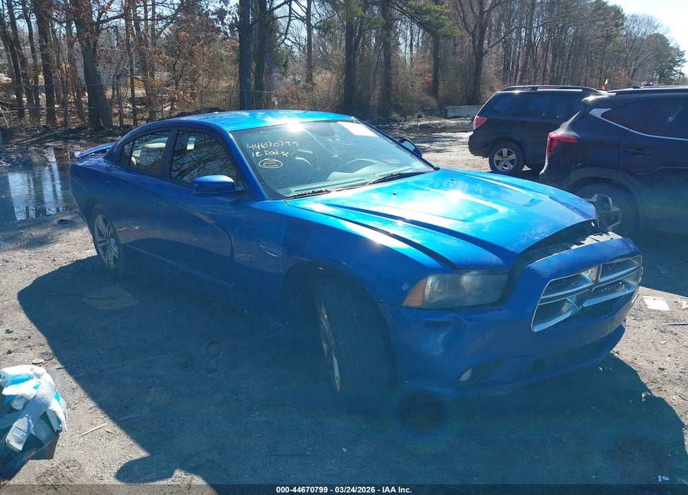 2012 DODGE CHARGER SXT VIN: 2C3CDXJG8CH252718