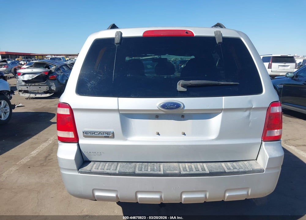 2008 FORD ESCAPE XLT VIN: 1FMCU03Z48KE22019