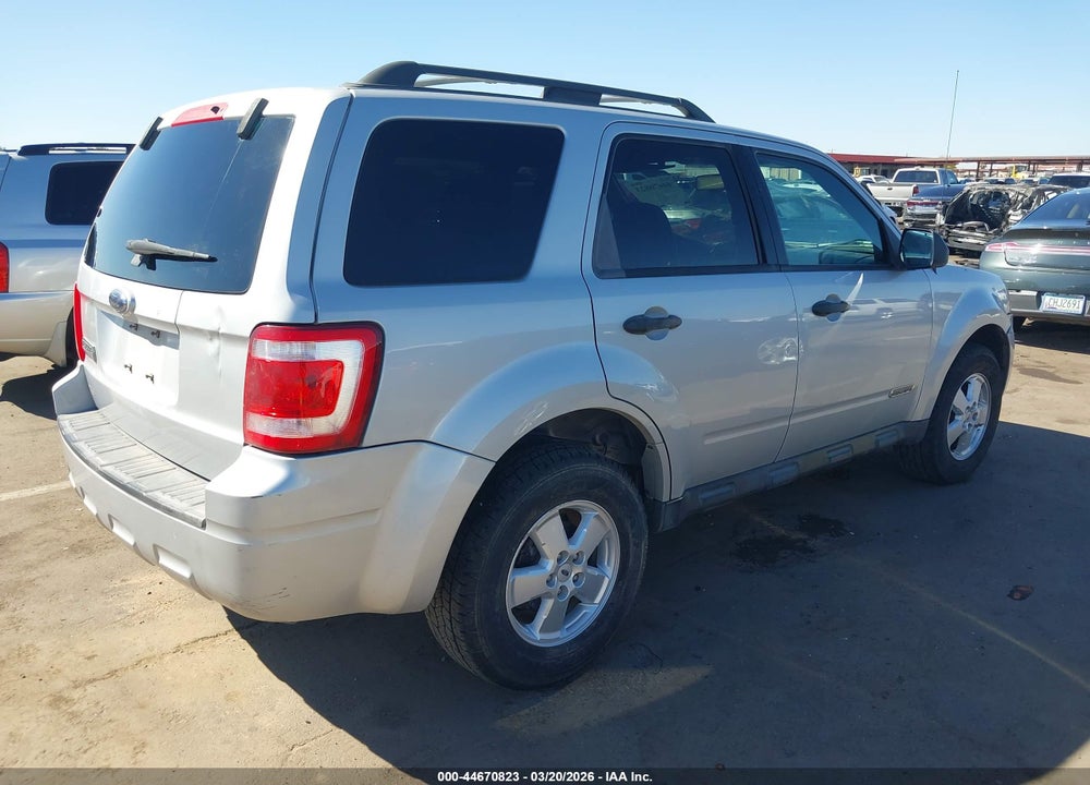 2008 FORD ESCAPE XLT VIN: 1FMCU03Z48KE22019