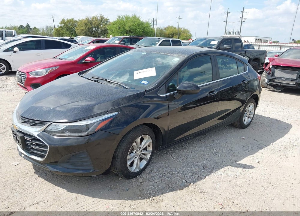 2019 CHEVROLET CRUZE LT VIN: 3G1BE6SM3KS585674