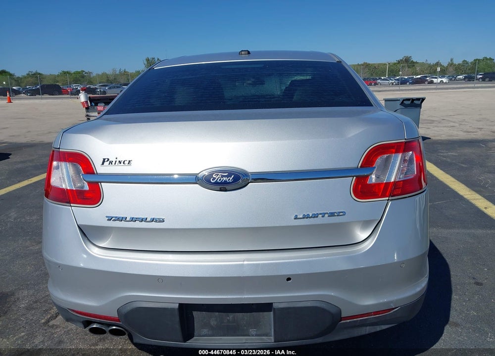 2012 FORD TAURUS LIMITED VIN: 1FAHP2FW6CG112938