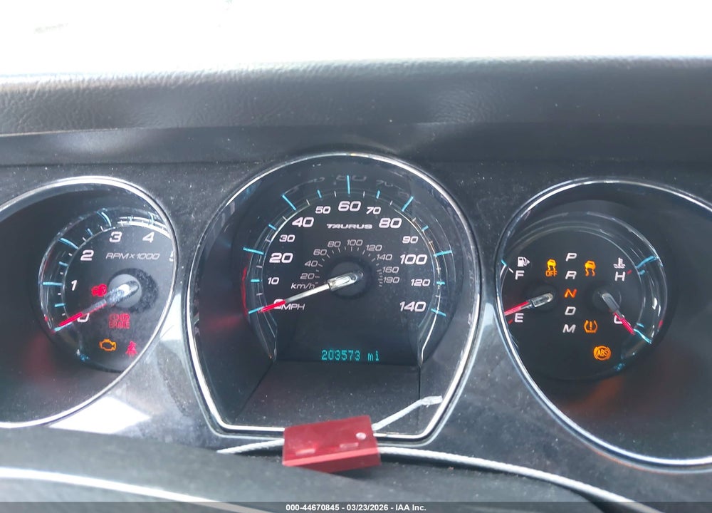 2012 FORD TAURUS LIMITED VIN: 1FAHP2FW6CG112938