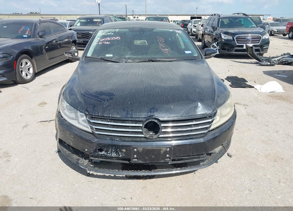 2014 VOLKSWAGEN CC 2.0T SPORT VIN: WVWBN7AN9EE506952
