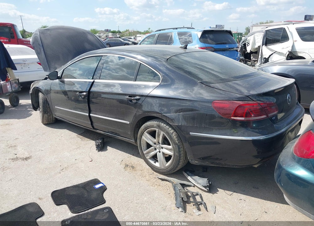 2014 VOLKSWAGEN CC 2.0T SPORT VIN: WVWBN7AN9EE506952