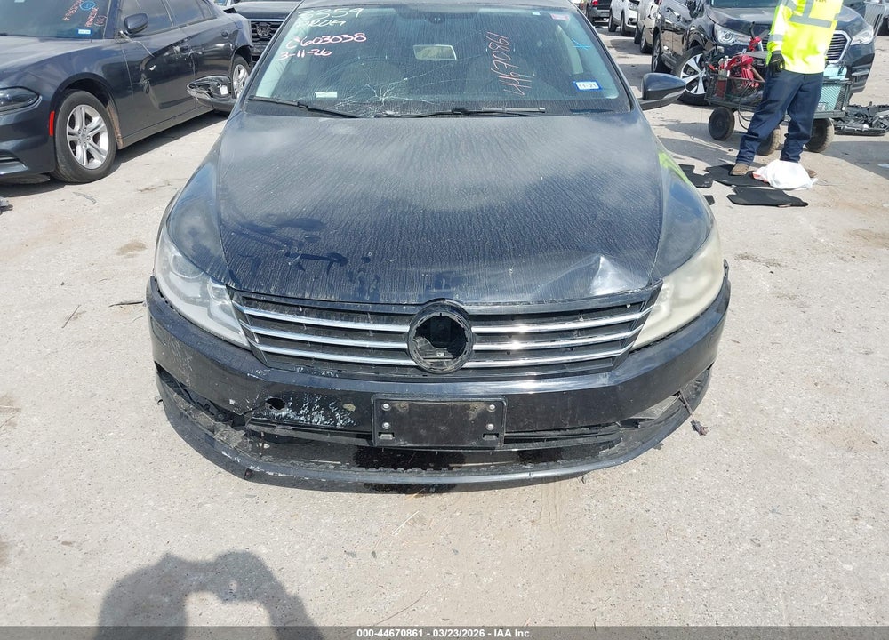 2014 VOLKSWAGEN CC 2.0T SPORT VIN: WVWBN7AN9EE506952