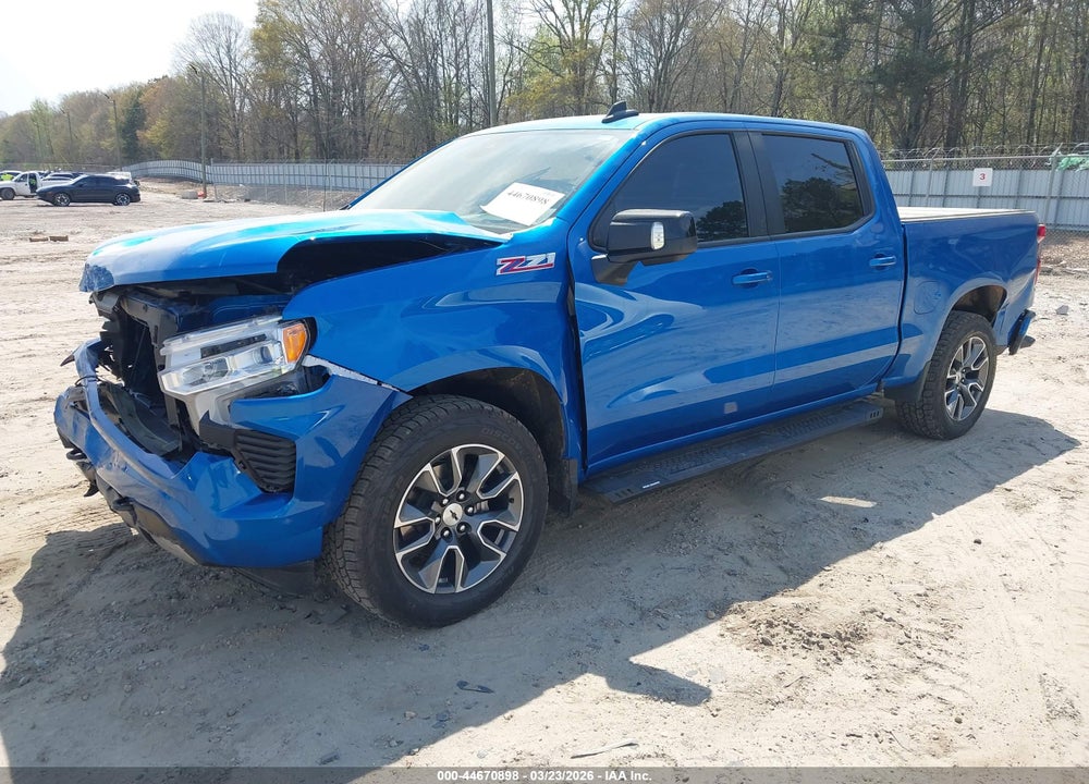 2023 CHEVROLET SILVERADO 1500 4WD  SHORT BED RST VIN: 1GCUDEED5PZ205169
