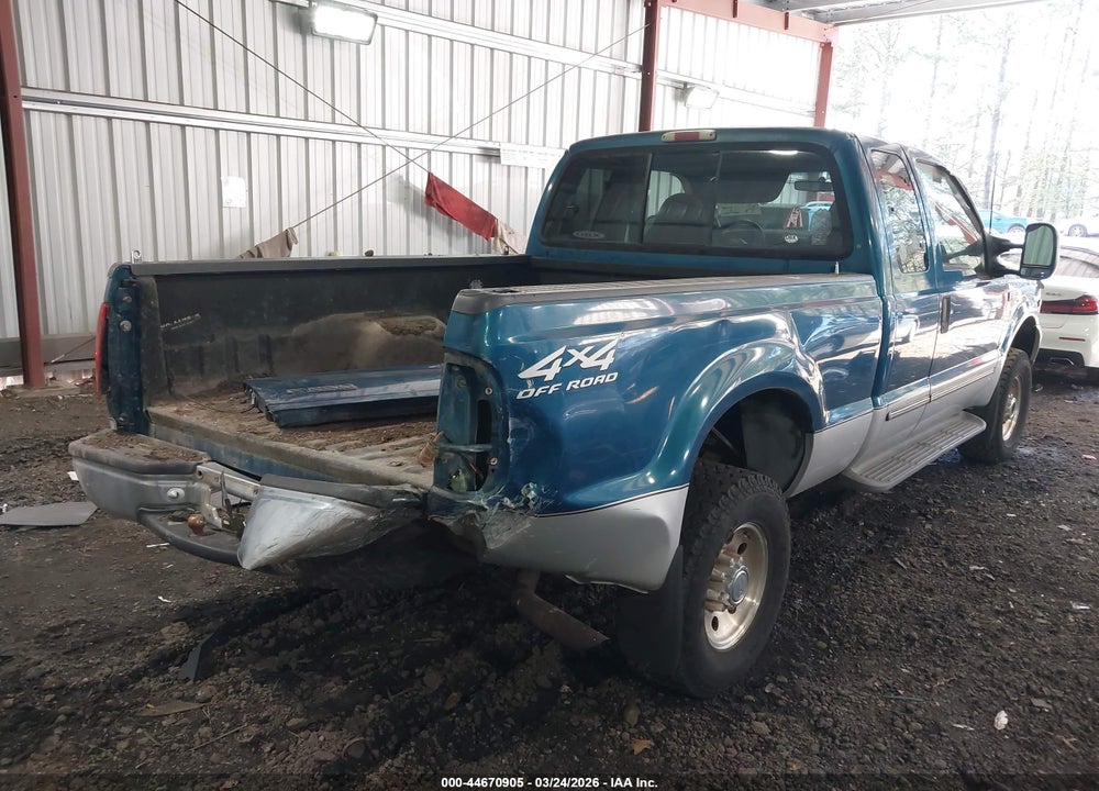 2000 FORD F-250 LARIAT/XL/XLT VIN: 1FTNX21L4YED55905
