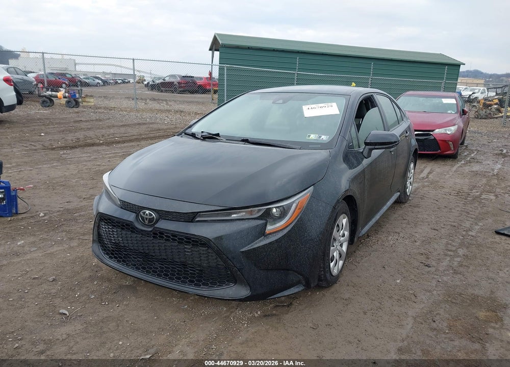2022 TOYOTA COROLLA LE VIN: JTDEPMAE2NJ229932