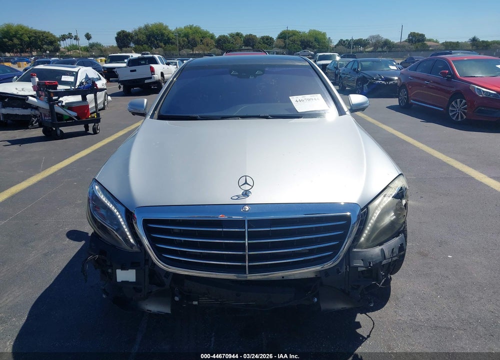 2014 MERCEDES-BENZ S 550 VIN: WDDUG8CB6EA043063