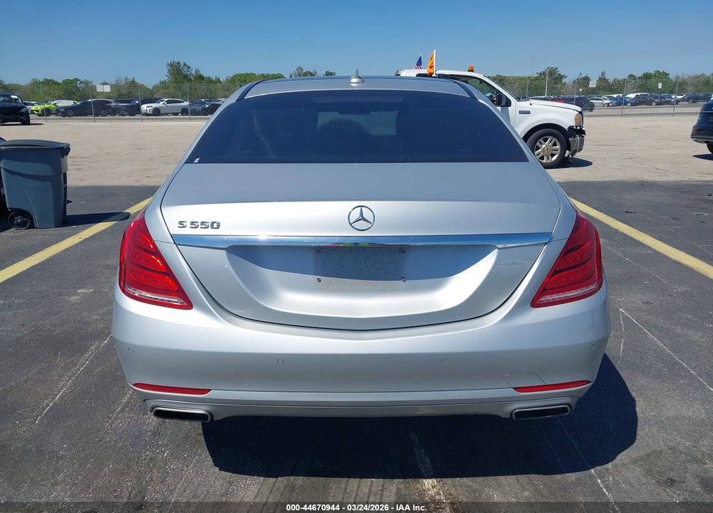2014 MERCEDES-BENZ S 550 VIN: WDDUG8CB6EA043063